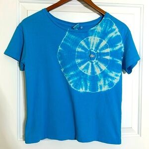 Lacoste Live Blue Tye-Dye T-Shirt size XS